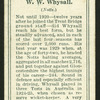 W.W. Whysall.