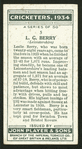 L.G. Berry.