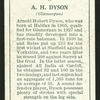 A.H. Dyson.