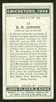 D.R. Jardine.
