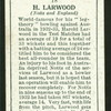 H. Larwood.