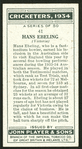 Hans Ebeling.