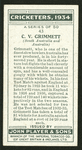 C.V. Grimmett.