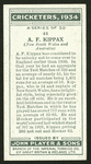 A.F. Kippax.