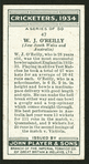 W.J. O'Reilly.