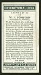 W.H. Ponsford.