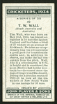 T.W. Wall.