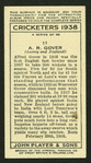 A.R. Gover.