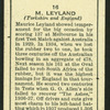 M. Leyland.