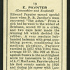 E. Paynter.