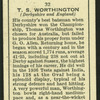 T.S. Worthington.