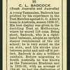 C.L. Badcock.