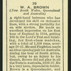 W.A. Brown.