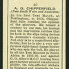 A.G. Chipperfield.