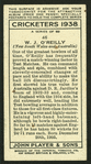 W.J. O'Reilly.