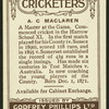 A.C. Maclaren.