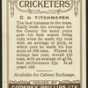 C.H. Titchmarsh.