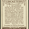 A.C. Wilkinson.