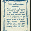 J.V. Saunders.
