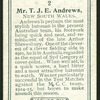 Mr. T.J.E. Andrews.