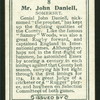 Mr. John Daniell.