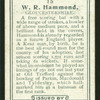 W.R. Hammond.