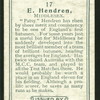 E. Hendren.