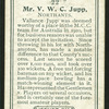 Mr. V.W.C. Jupp.