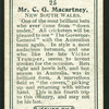 Mr. C.G. Macartney.