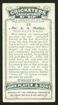 Mr. A.A. Mailey.