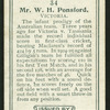 Mr. W.H. Ponsford.