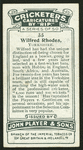 Wilfred Rhodes.