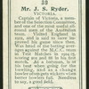 Mr. J.S. Ryder.