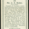 Mr. J.S. Ryder.