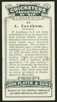 A. Sandham.
