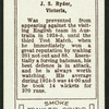 J.S. Ryder.