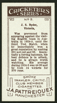 J.S. Ryder.