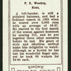 F. Woolley.