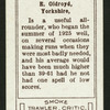 E. Oldroyd.