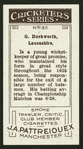 G. Duckworth.