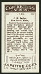 J.M. Taylor.
