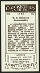 W.R. Hammond.