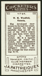 W.M. Woodfull.
