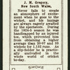 J.M. Gregory.