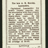 The late A.N. Hornby.