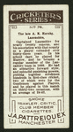 The late A.N. Hornby.