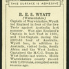 R.E.S. Wyatt.
