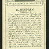 E. Hendren.