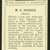 M.S. Nichols.