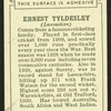 Ernest Tyldesley.